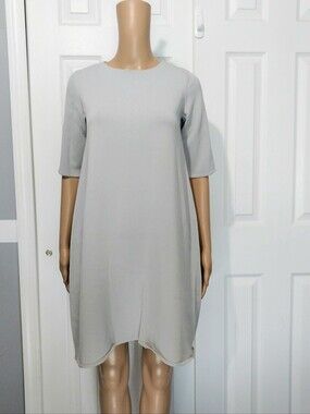 MM6 Maison Margiela Crewneck Mininalist Shift Dress, Size S‎